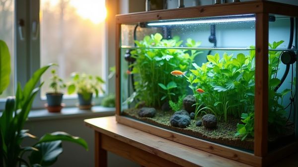Comment réussir votre projet d'aquaponie à la maison