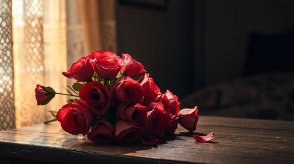 Les roses : un geste mémorable pour dire adieu
